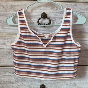 Romwe Cropped Tank Top
